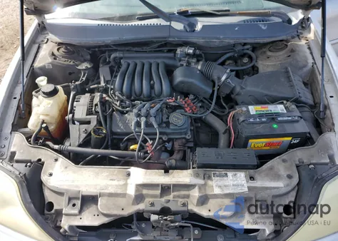 2002 Mercury Sable Gs from USA, damaged, VIN 1MEFM50U72A650096